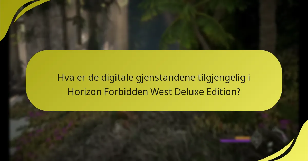 Hvordan innløse digitale gjenstander i Horizon Forbidden West?