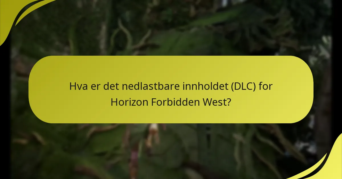 Hvordan laster jeg ned Horizon Forbidden West DLC?