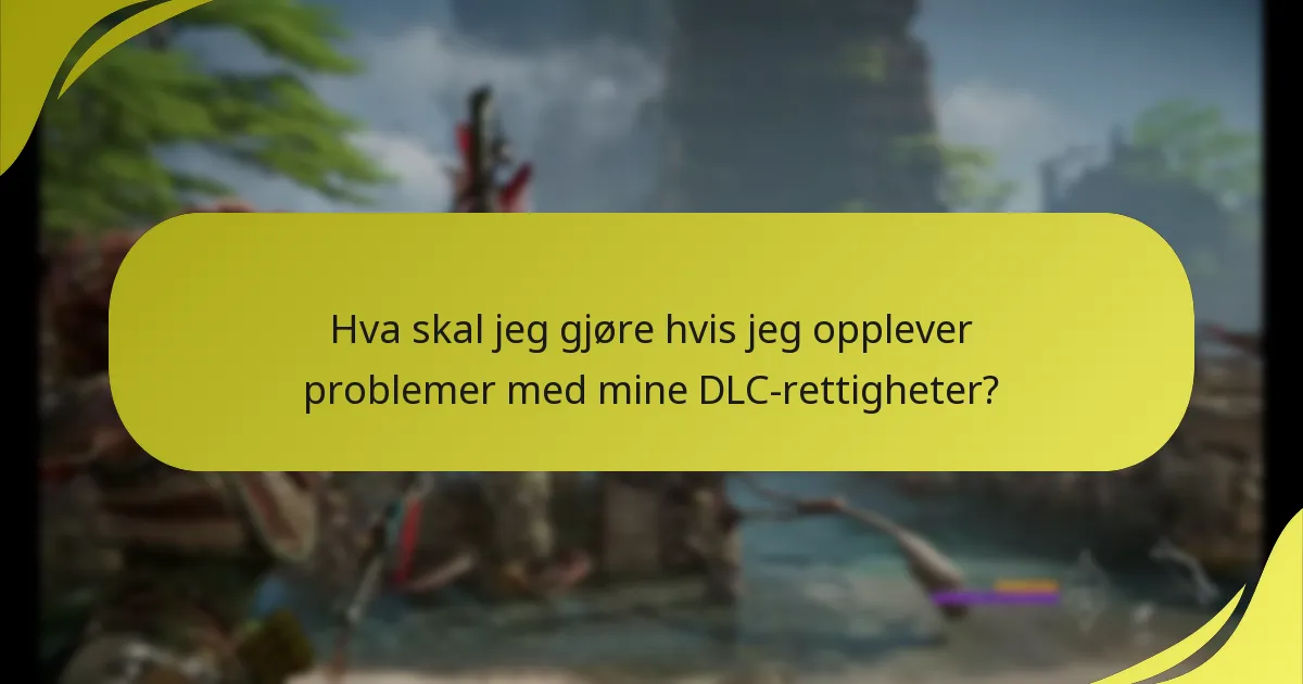 Hva er oppdateringene og patch-notatene relatert til DLC-rettigheter?