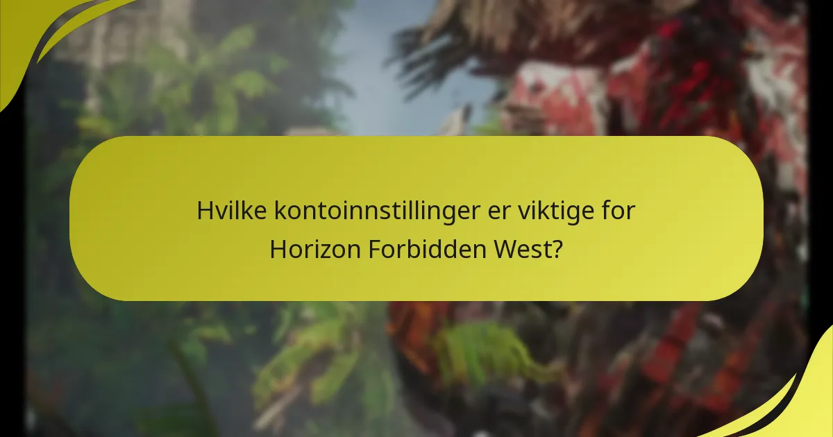 Hva er tilgangsmetodene for Horizon Forbidden West?