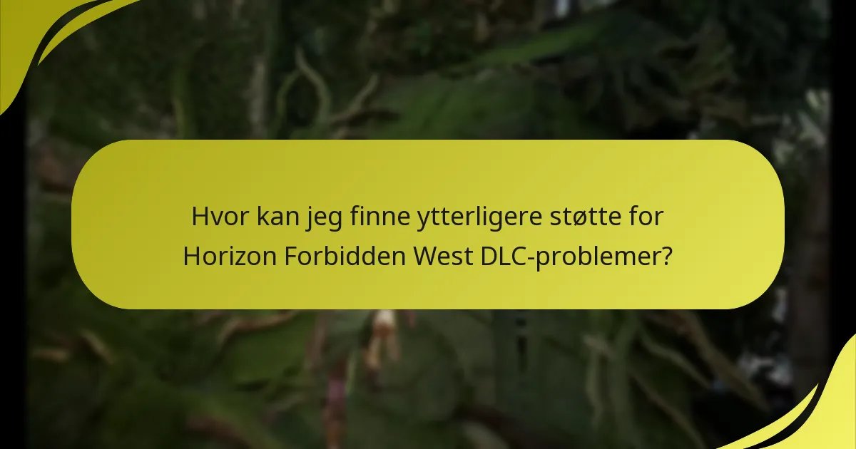 Hvilke plattformer støtter innløsning av Horizon Forbidden West DLC?