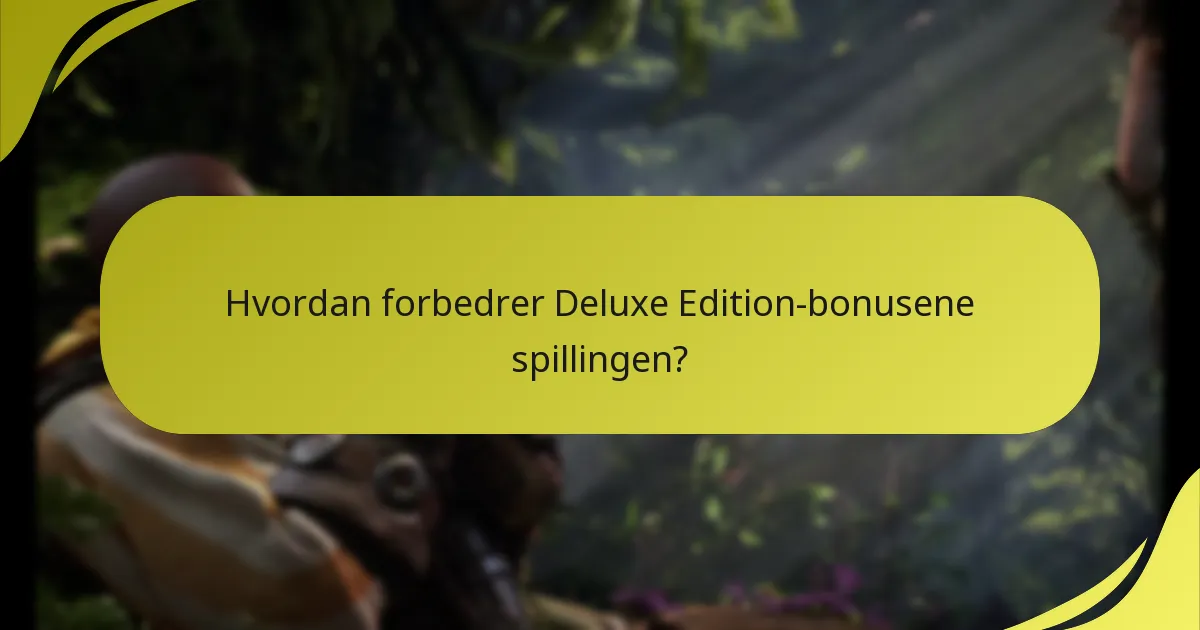 Hvordan sammenlignes Deluxe Edition med andre utgaver av Horizon Forbidden West?